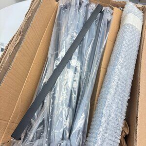 19" long matte black, cabinet door handle or appliance pull (set of 20)